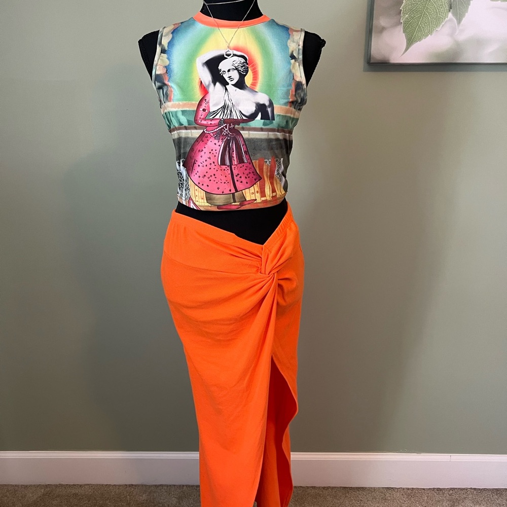 Maxi skirt set